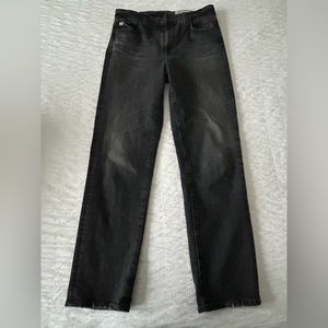 AG Saige high rise straight jeans